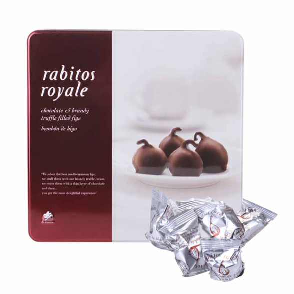 Rabitos Royale, Dark Chocolate Fig Bonbons 16 pieces 252g