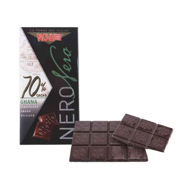 Novi, Extra Bitter Chocolate Bar 70 Cocoa 75g