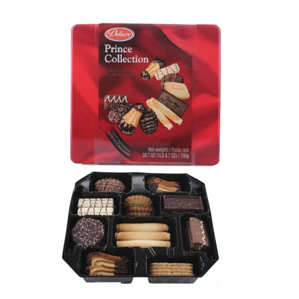 Delacre, Prince Collection Belgian Chocolate Biscuits 700g