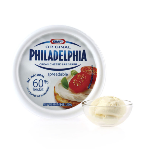 Kraft, Philadelphia Cream Cheese Spreadable Plain250g