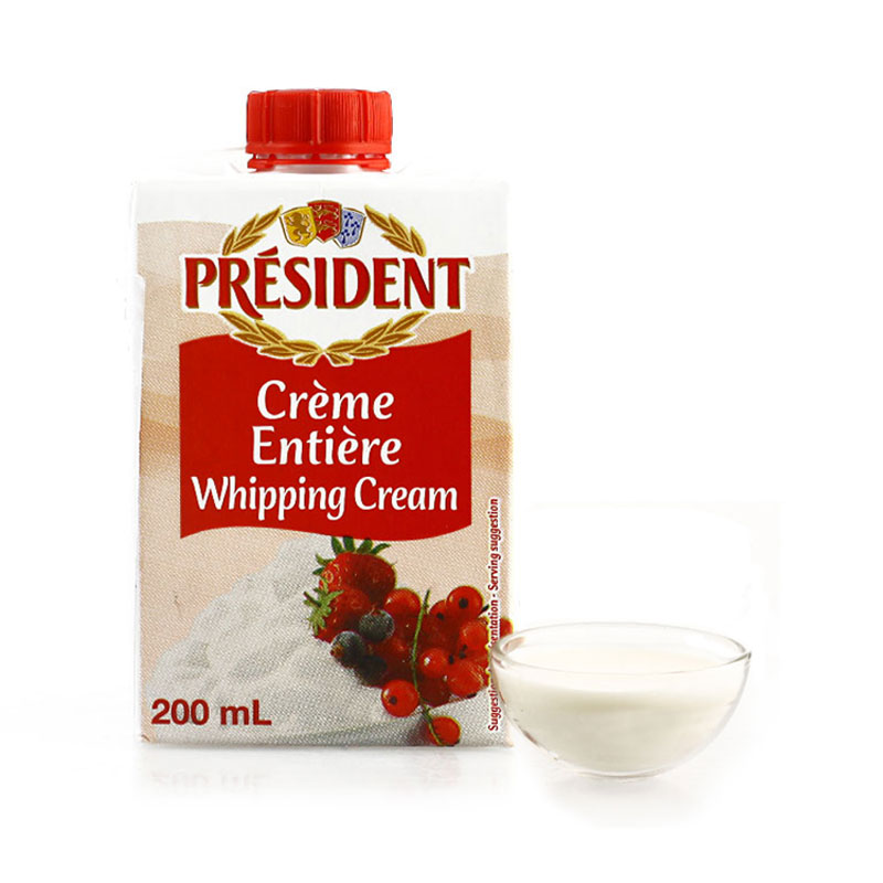 President, Uht Cream（35.1 FDM）200ml