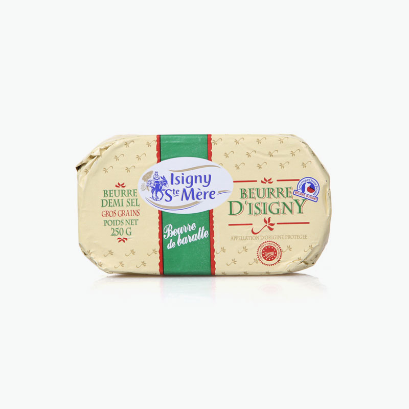 Isigny Sainte Mere Aop Salted Butter 250g 