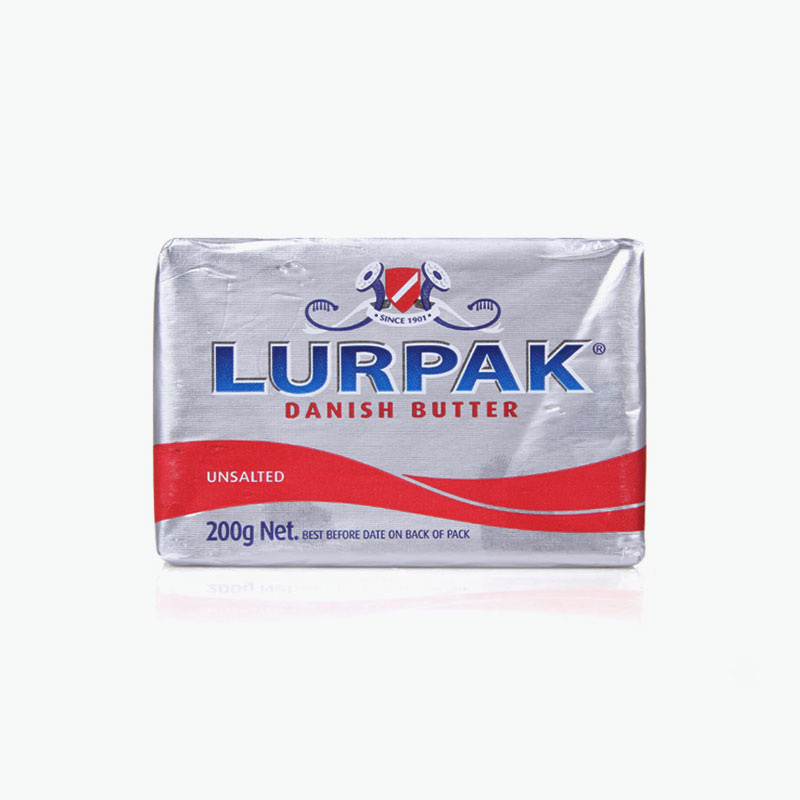 Lurpak Danish Unsalted Butter 200g