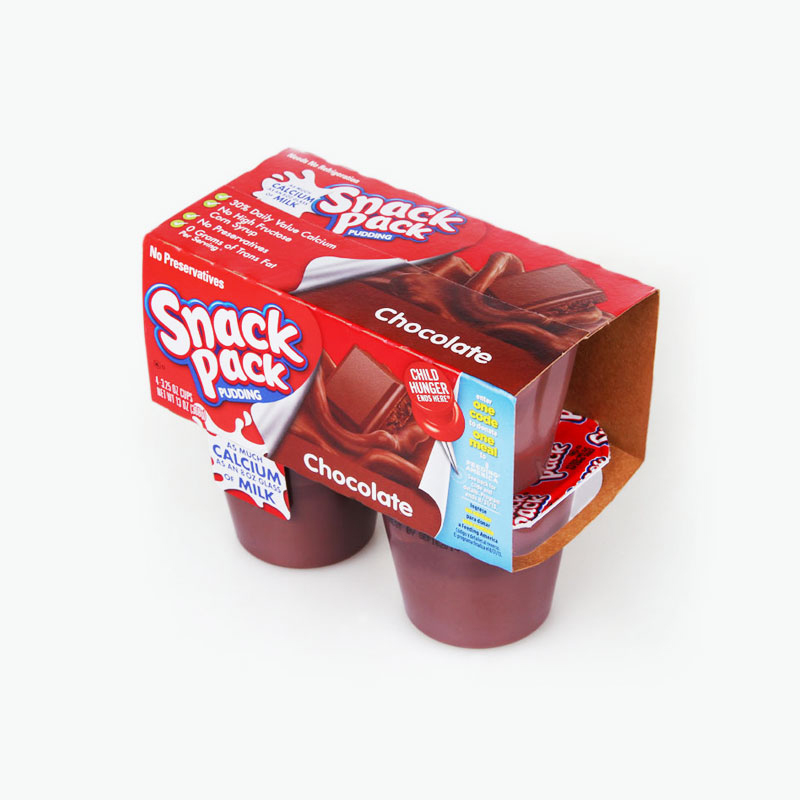 Hunt's, 'Snack Pack' Chocolate Pudding 92g x4