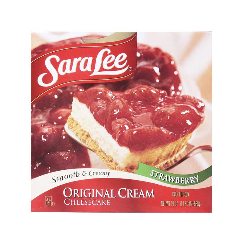 Sara Lee, Original Cream Cheesecake (Strawberry) 538g