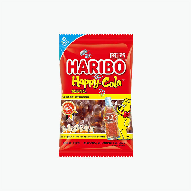 Haribo, Happy Cola Gummy Candy 100g