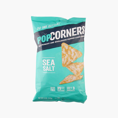 Popcorners Popped Corn Chips (sea Salt) 142g - Chips & Popcorn - United 