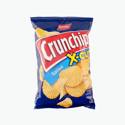 Lorenz, X Cut Salted Crunchips 150g