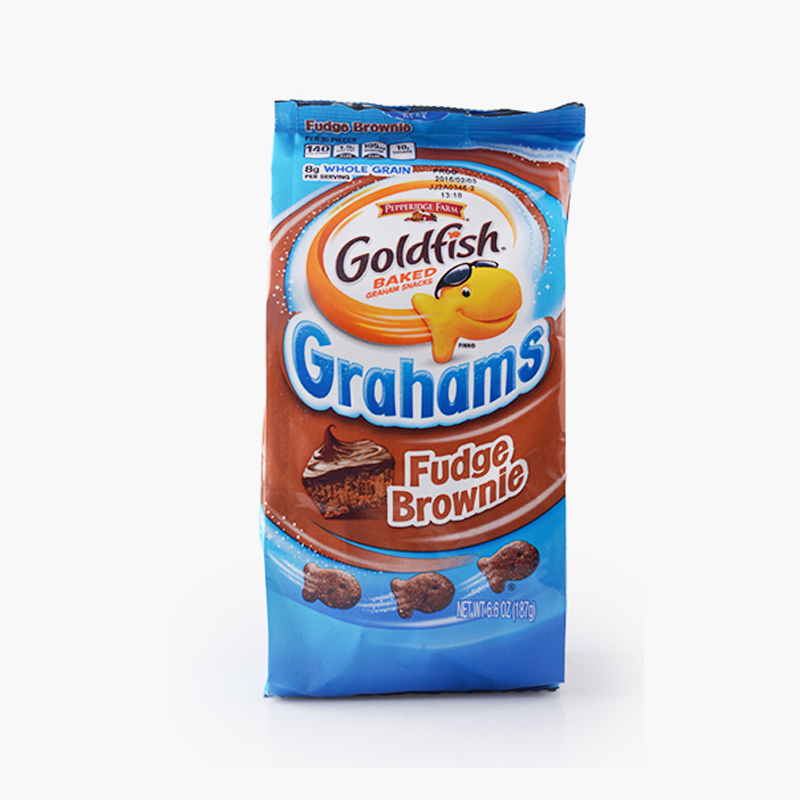 Pepperidge Farm, 'Goldfish' Graham Snacks (Fudge Brownie) 187g