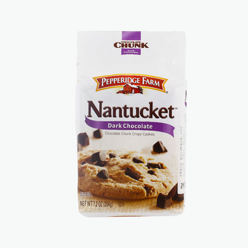 Pepperidge Farm, 'Nantucket' Crispy Cookies (Dark Chocolate Chunk) 204g