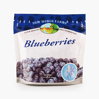 New World Farms, Frozen Blueberries 280g