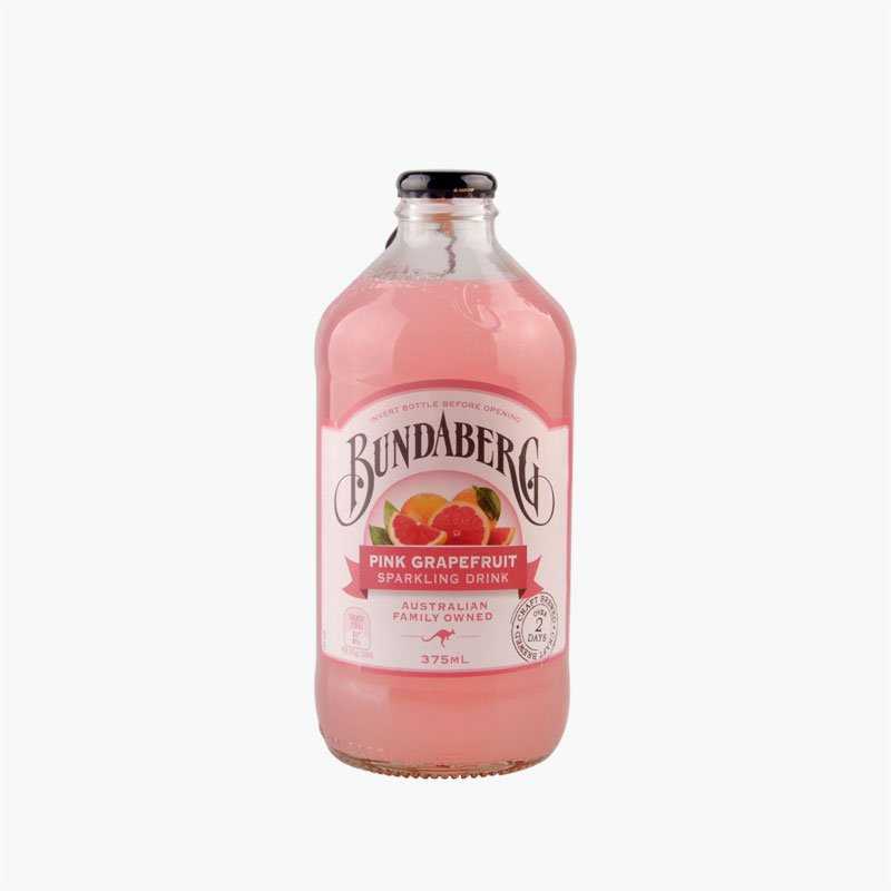 Bundaberg Pink Grapefruit Sparkling Drink 375ml Soft & Energy Drinks Australia