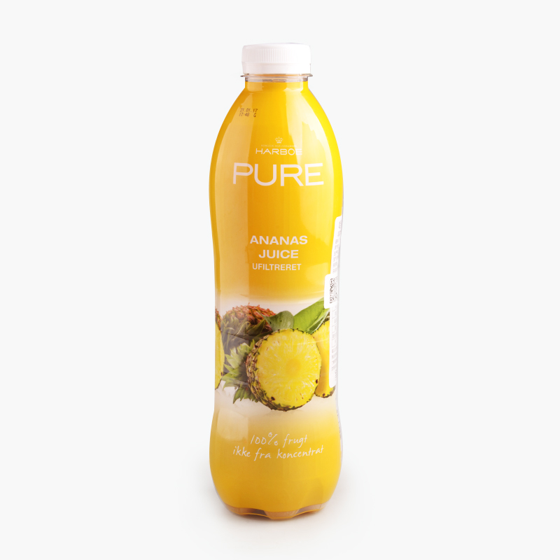 Harboe, Pure Pineapple Juice 1L