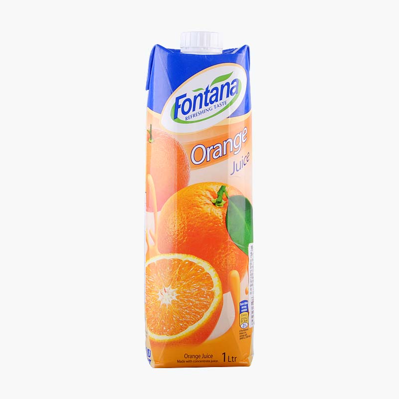 Fontana Orange Juice 1L Juice Cyprus