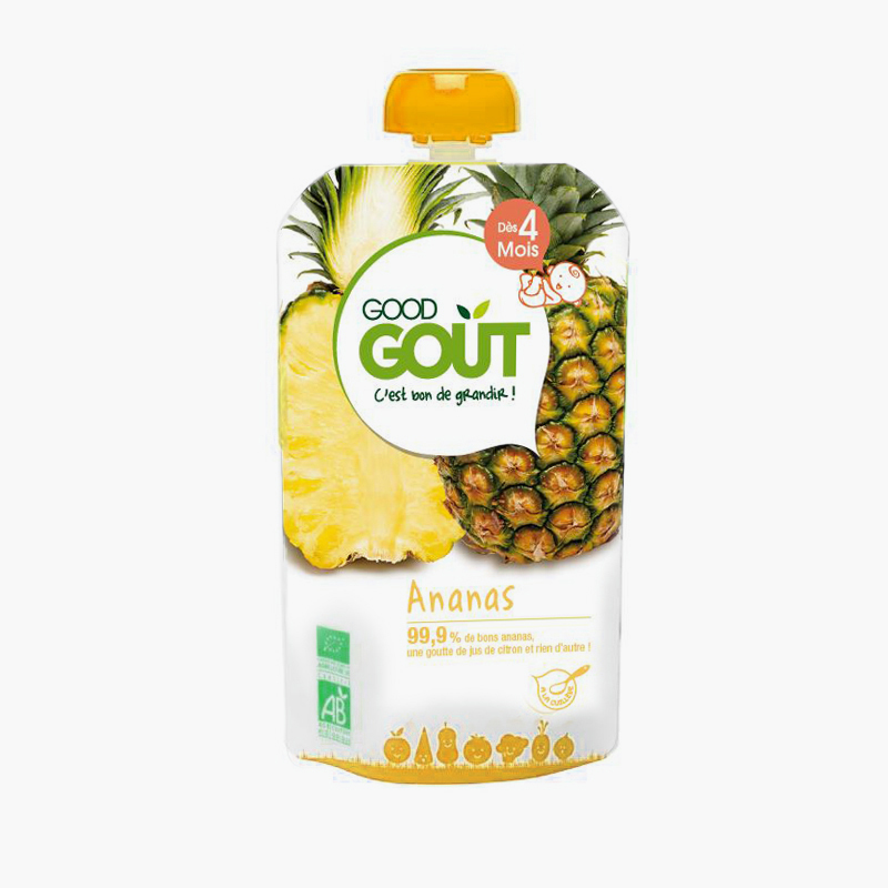 Good Gout, Organic Pineapple Puree (4 month+) 120g