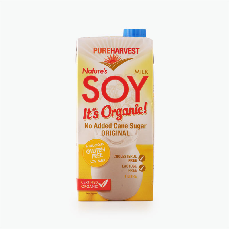 Pureharvest Organic Soy Milk 1L