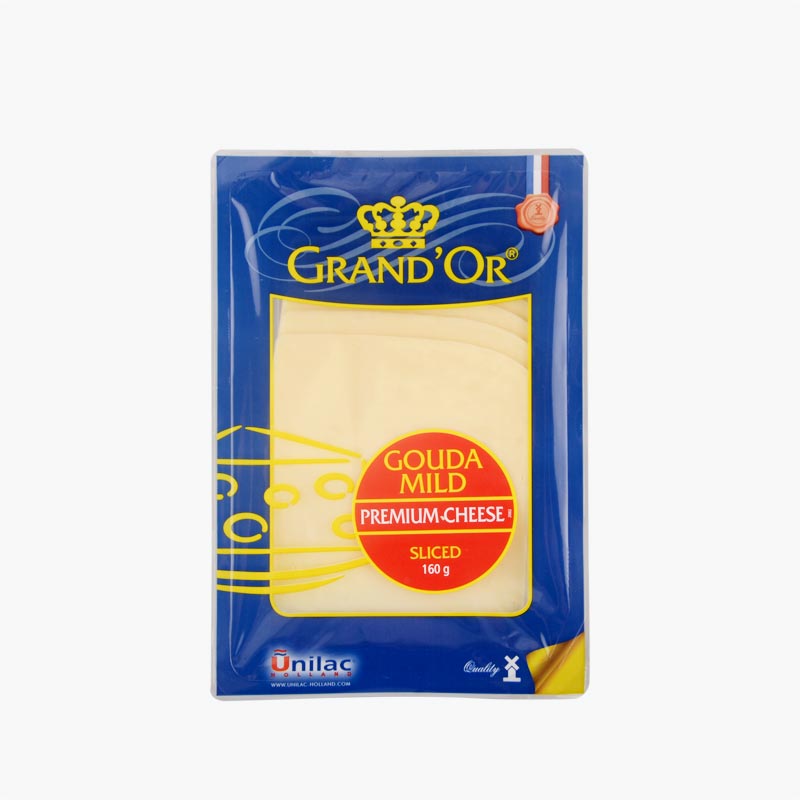 Grand’Or Mild Gouda Slices 160g - Processed Cheese & Spreads - Netherlands