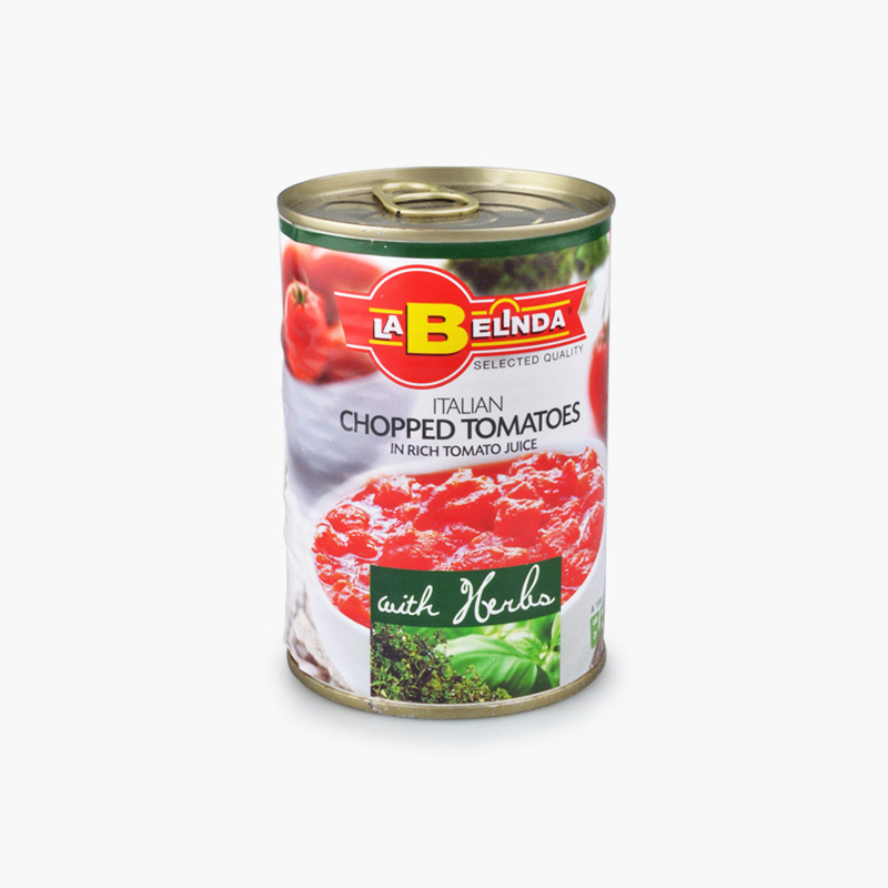 La Belinda, Italian Chopped Tomatoes with Herbs 400g