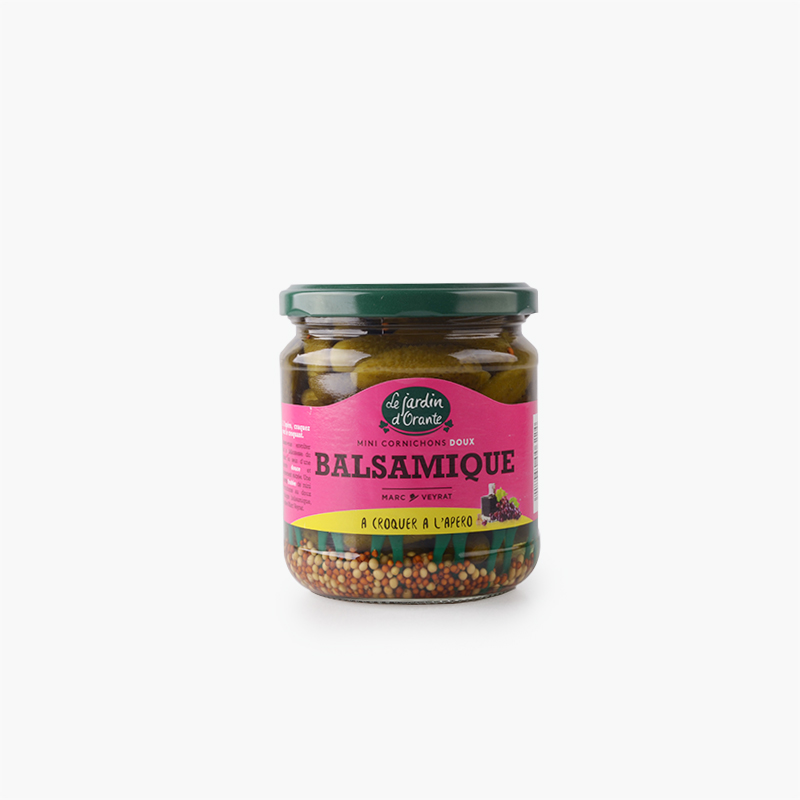 Jardin D'Orante, Cornichons (Balsamic) 350g