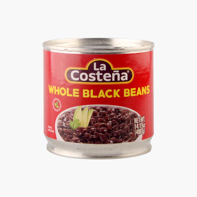 La Costena, Whole Black Beans 400g