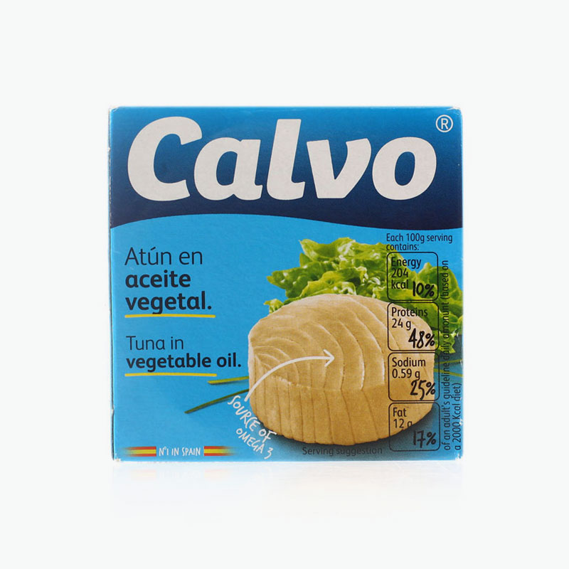 Calvo, Tuna in Vegetable Oil 80g