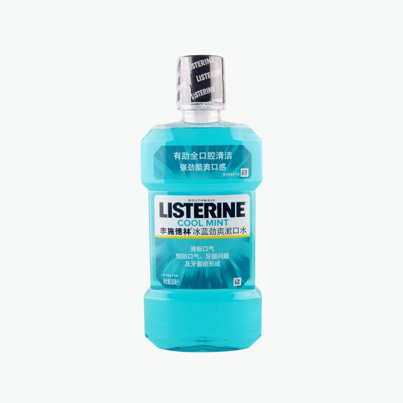 Listerine Mouthwash Cool Mint 500ml - Oral Hygiene - China