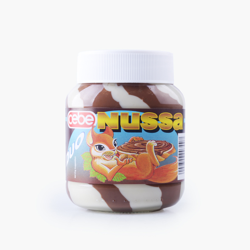 Cebe, 'Nussa' Hazelnut Milk Chocolate Spread 400g