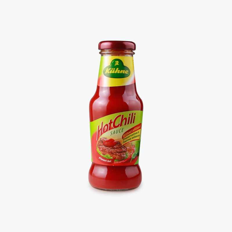 Kuhne, Hot Chilli Sauce 250ml
