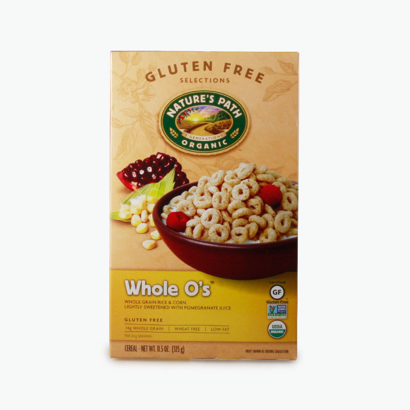 Nature's Path, 'Whole O's' Cereal (Gluten Free) 325g