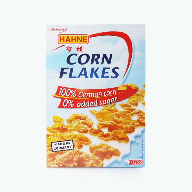 Hahne, Corn Flakes (No Sugar Added) 375g