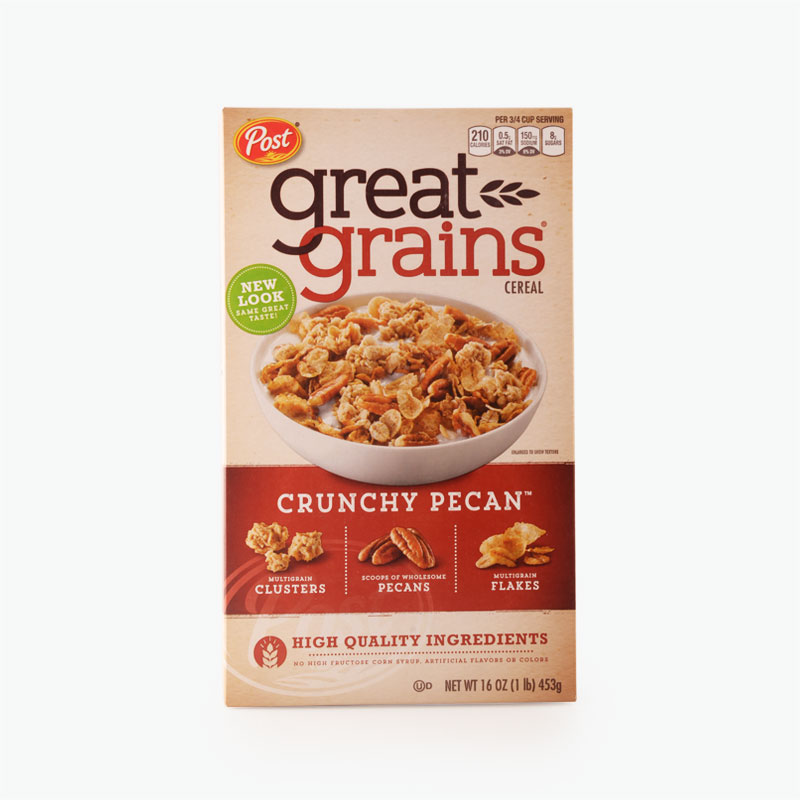 Post, 'Great Grains' Multigrain Cereal (Crunchy Pecans) 453g