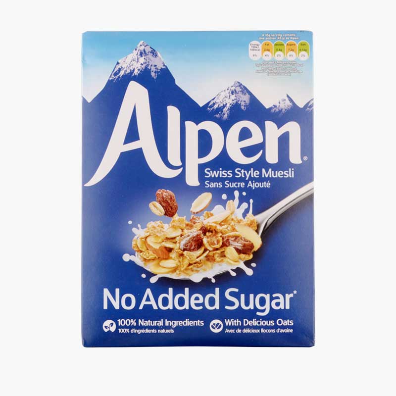 Alpen, Swiss Style Muesli (No Added Sugar) 560g