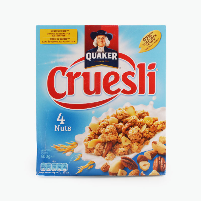 Quaker, 'Cruesli' Crunchy Muesli (Mixed Nuts) 500g