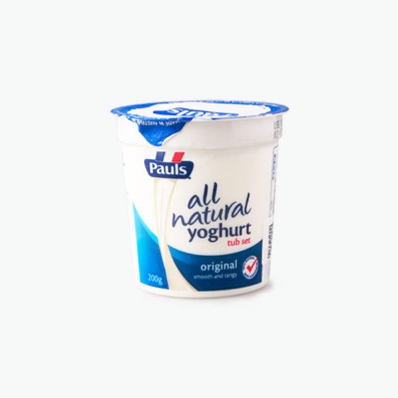 Danone, Super Creamy Plain Yogurt 125g x4