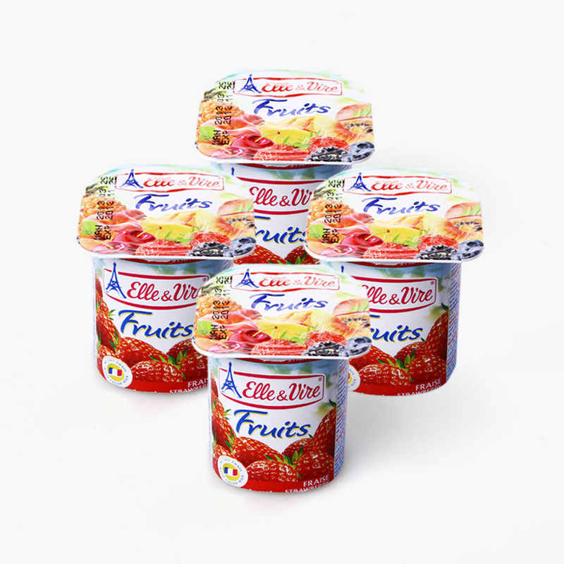 Elle & Vire, Yogurt (Strawberry) 125g x4