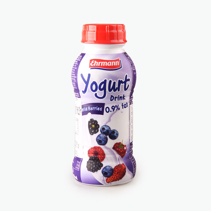 Ehrmann, Yogurt Drink 0.9 (Wild Berry) 330g