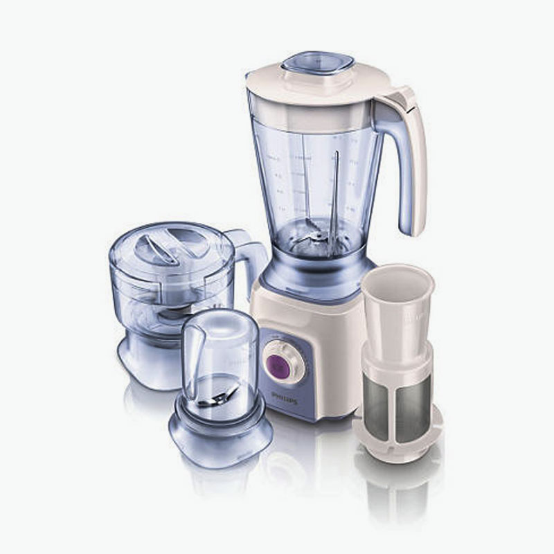 Philips, Blender w/Mill, Filter, Chopper (600W, 2L) HR2168